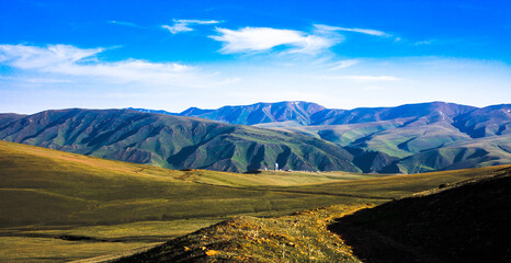 Fototapeta premium landscape in the morning