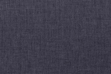 Fototapeta na wymiar Grey linen fabric texture background, seamless pattern of natural textile.