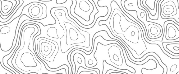 White wave paper curved reliefs abstract background, Abstract topographic contours map background. Geographic mountain relief. Abstract lines background. Contour maps. Business concept.