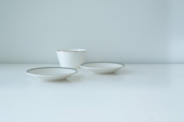 Natural day light table top background, backdrop stage for product display