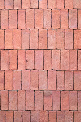 brown brick wall textured, construction industry