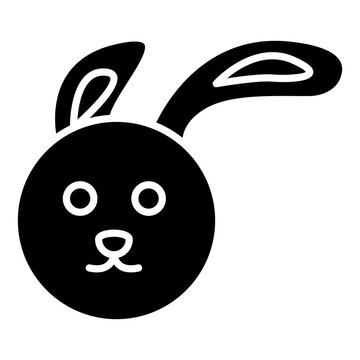rabbit cartoon cute icon