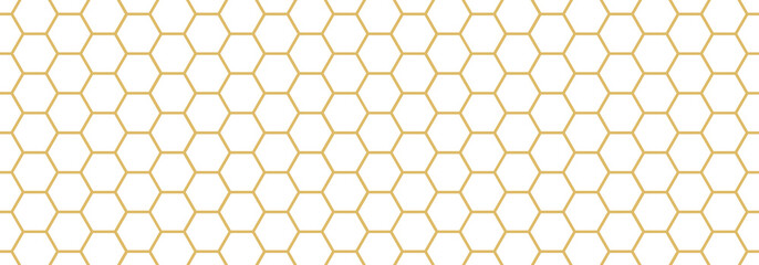 Naklejka premium White hexagon on light brown backgrounds. Abstract pattern football. Abstract tortoiseshell. Abstract honeycomb. Minimal style