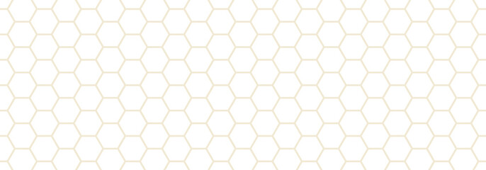 White hexagon on light brown backgrounds. Abstract pattern football. Abstract tortoiseshell. Abstract honeycomb. Minimal style. Soft color