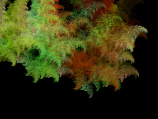 Imaginatory fractal abstract background Image