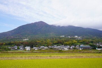 小さな名山の筑波山