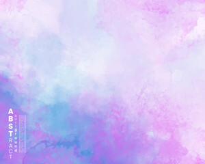Abstract watercolor textured background. Design for your date, postcard, banner, logo.