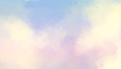 Sky clouds with gradation