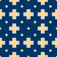 Fototapeta na wymiar Seamless fabric pattern background wallpaper scarf tablecloth curtain tiled pattern for print 
