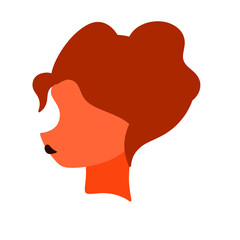 Image of woman's head