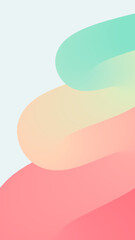 colorful gradient fluid background