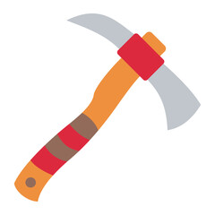 Pickaxe Flat Icon