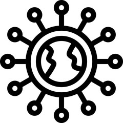 Fototapeta premium Connection icon