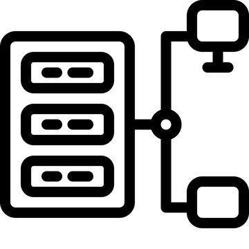 Client server icon