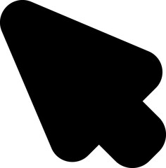 Cursor Click glyph Icon