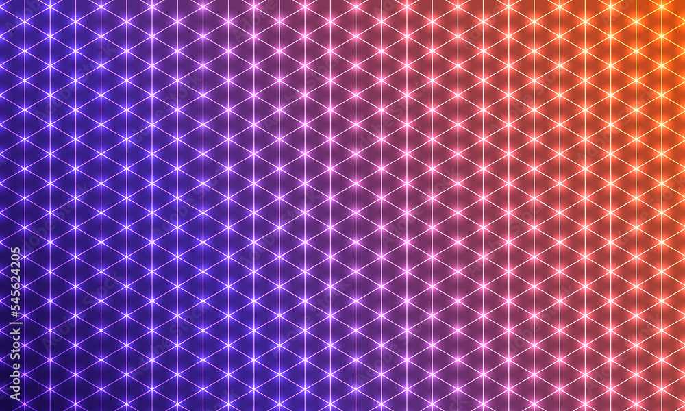 Poster abstract background geometric is a combination of polygonal shapes where the connection point shines