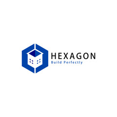 Hexagon construction logo 