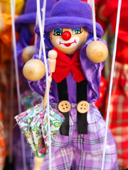 clown marionette puppets toys for children