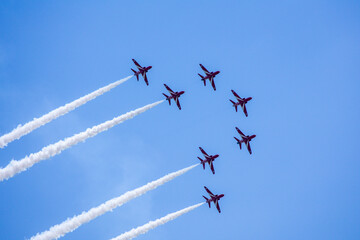 Avions dans le ciel, meeting aérien