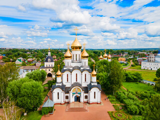 Fototapeta na wymiar Nikolsky Monastery in Pereslavl Zalessky, Russia