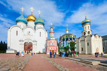 Trinity Lavra in Sergiyev Posad, Russia