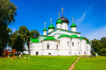 Fototapeta na wymiar Fedorovsky or Feodorovsky Monastery, Pereslavl Zalessky
