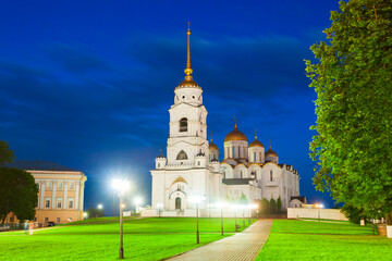 Fototapeta na wymiar Dormition or Holy Assumption Cathedral, Vladimir