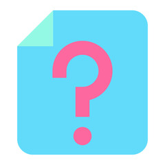 Faq Flat Icon