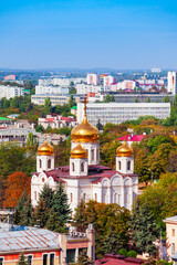 Fototapeta na wymiar Christ Saviour Spassky Cathedral, Pyatigorsk