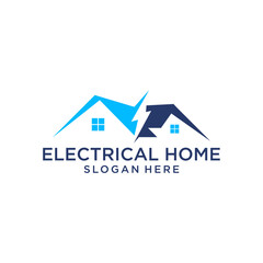 electrical home logo design