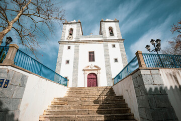 Fototapeta premium the Royal Basilica in Castro Verde, district of Beja, Alentejo, Portugal