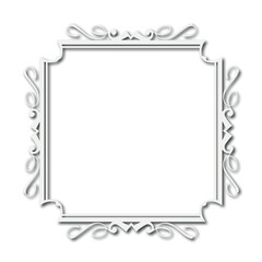 Frame, in the style of an ornament, Vector illustration eps 10, Art.	