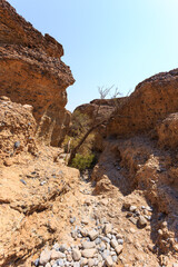 Sesriem Canyon, important attraction Namib Desert