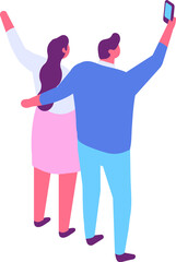 Man and woman together