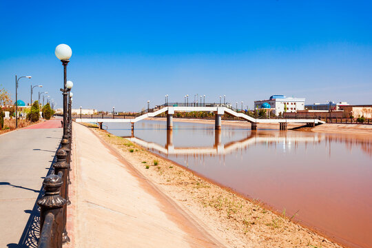 Bridge through Shavat canal, Urgench