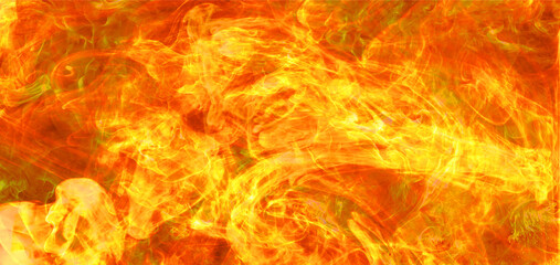 Abstract texture or background of a flame of fire