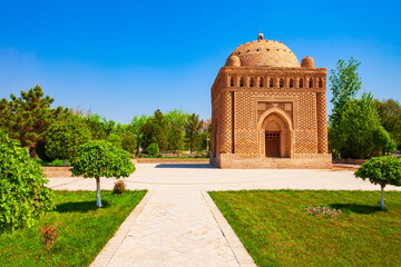 Samanid Mausoleum in Bukhara city, Uzbekistan