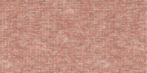 3d illustration of bricks wall texture in interior and architecture, background
