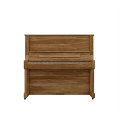 Bright Wooden Piano
