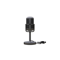 Deluxe retro vocal mic