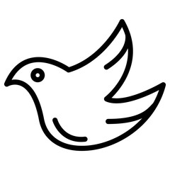 Obraz premium bird cartoon cute icon