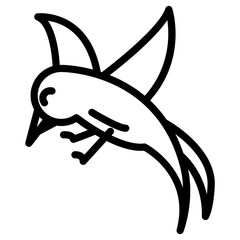 bird  cartoon cute icon