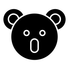 koala cartoon cute icon