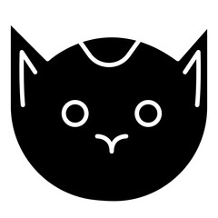 cat cartoon cute icon