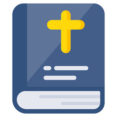 Obraz premium Vector design of bible, holy book 