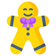 A yummy icon of gingerbread 