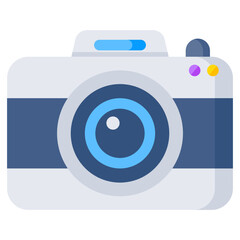 A unique design icon of camera 