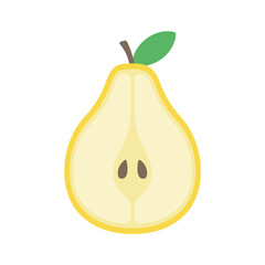 vector pear Sweet, refreshing fruit for vegetarians.