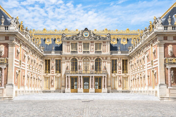 Chateau de Versailles, France - obrazy, fototapety, plakaty
