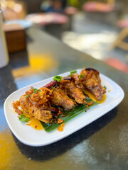 Fried chicken wings